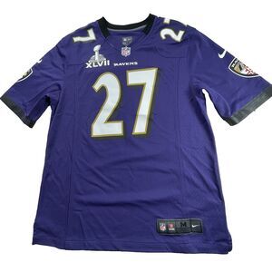 Nike Ray Rice Baltimore Ravens Super Bowl XLVII Game Jersey Med Mens On Field